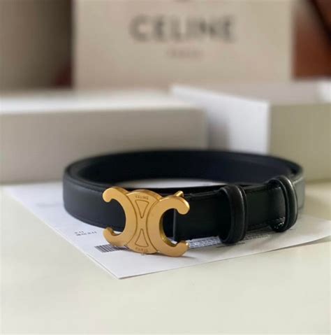 Celine Triomphe Belt 